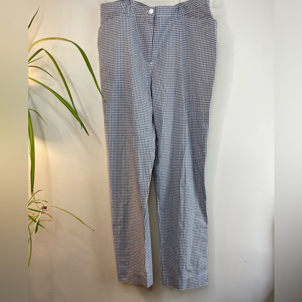 Agnes B. Cotton Checkered Pant 42/10
